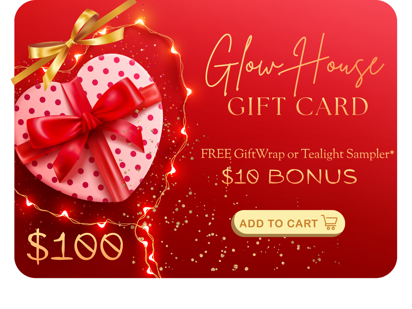 GlowHouse Gift Card - $100
