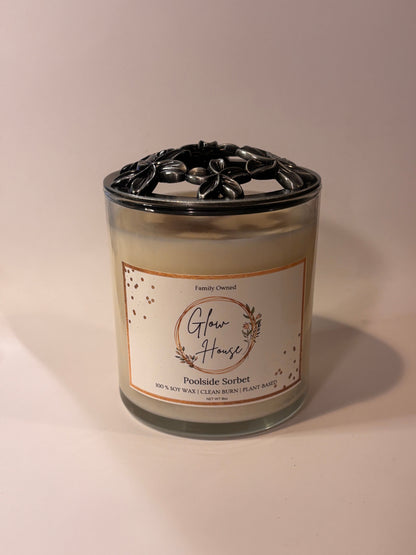 Magnolia Flower Candle Topper