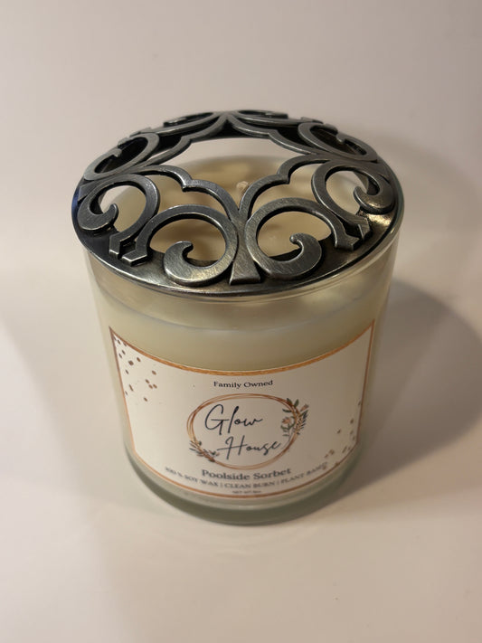 Vintage Swirl Candle Topper