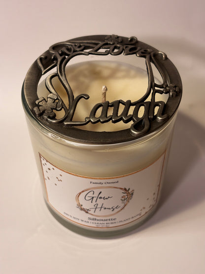 Live, Love, Laugh Topper